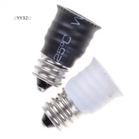 〔YY32〕 E12 To E14 LED Lamp Bulbs Holder Adapter Converter Candelabra Base Socket