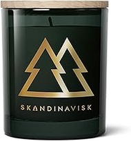 Skandinavisk Skog 'Forest' Scented Candle, Special Gold Edition, Scent Notes: Pine Needles and Fir C