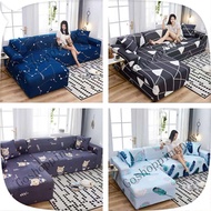 SG STOCK* Sofa Protector Cover Spandex Soft Material/ 2 3 Seater L Shape Sofa Bed Chair Layover