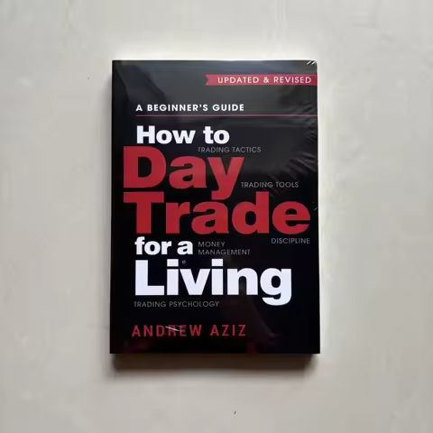 How to Day Trade for a Living by Andrew Aziz Paperback Book in English