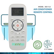 Hisense Replacement For Hisense Air Cond Aircond Air Conditioner Remote Control DG11L3