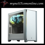 Corsair 4000D Tempered Glass Mid-Tower ATX Case - White