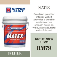 Nippon Matex 18L Emulsion Paint Interior Wall Paint