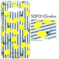 【Sara Garden】客製化 手機殼 ASUS 華碩 Zenfone3 Ultra 6.8吋 ZU680KL 格紋檸檬樹 曲線 手工 保護殼 硬殼