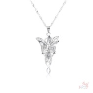☀ The Lord of The Rings - Evenstar Necklace ☀ 1Pc Arwen Cosplay Pendants Necklace Jewelry Accessorie