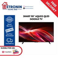 SHARP 98" AQUOS QLED Google TV 4T-C98HN7000X