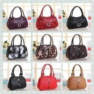 handbag cosmetic bag bag tote Beg belanja ibu, beg kecil mudah alih pertengahan umur dan tua, beg wa