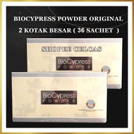 Promo 2 Kotak Besar Biocypress Powder Serbuk Original Berkualitas