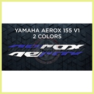 ╱ ↓ ◟ Aerox Z fairing Decals Cut-out (waterproof)