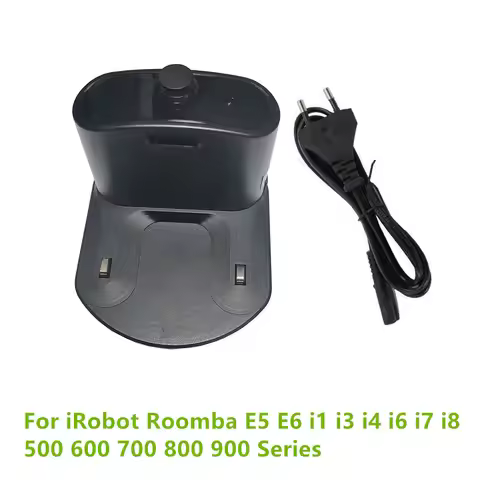 Base de carga para iRobot Roomba E5 E6 i1 i3 i4 i6 i7 i8 series 500 600 700 800 900 528 635 674 786 