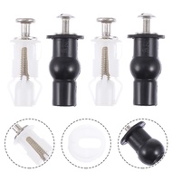 Toilet Connector Ground Screw Potty Seat Parts Bolts Replacement Metal Water Tank 4 Pcs