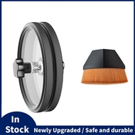 LP Vinyl Record Cleaner Clamp Vinyl Record Label Saver Protector Waterproof Acrylic Clean Tool With 