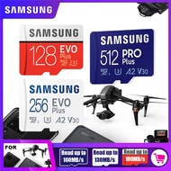 SAMSUNG Micro SD 32GB 64GB Memori Memory Card C10 TF MicroSD Cards SDXC 128GB 256GB 512GB U3 4K For Phone Drone Camera