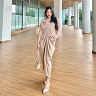 Hyuna Set by NAMÈLIS - READY ONE SET Organza Satin Material for Graduation Party Invitations Bridesm