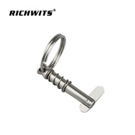 316 Marine Hardware Accessories Quick Pin Pull Ring Spring Pin Stainless Steel Safe Pin Automatic Lo