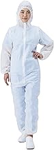 Meditech Japan Apron Hooded Jumpsuit White LL