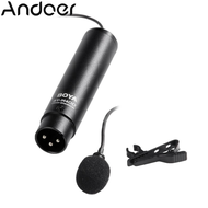 BOYA BY-M40D Omni-directional Lavalier Microphone Mic for So-ny Pana-sonic Camcorder Audio Recorders
