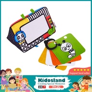 [sgstock] Baby Einstein Flip For Art High Contrast Floor Activity Mirror with Take Along Cards, Tumm