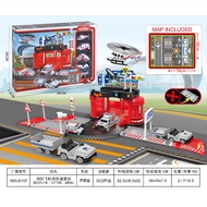 Six six zero fire truck model toy set (41 pieces) - 4514 (660-S105)