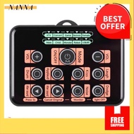 SK5 Upgraded Version Multi-functional DSP Sound Card Voice Changer with 8 Changing Voices 5 Atmosphe