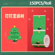 Niimbot christmas Label Paper Thermal Adhesive Sticker For Niimbot B1 B21 B3S Labeling Maker Waterpr
