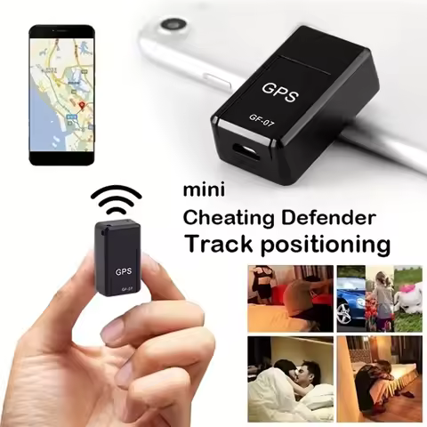Car Tracker GPS Real Time Tracking Locator Device GF07 Magnetic Mini Magnetic GPS Tracker Real-time 