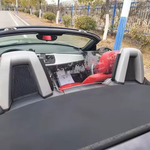 Wind Deflector Spoiler for BMW Z4 E85 2003-2007 Transparent wind deflector left and right roll cage 