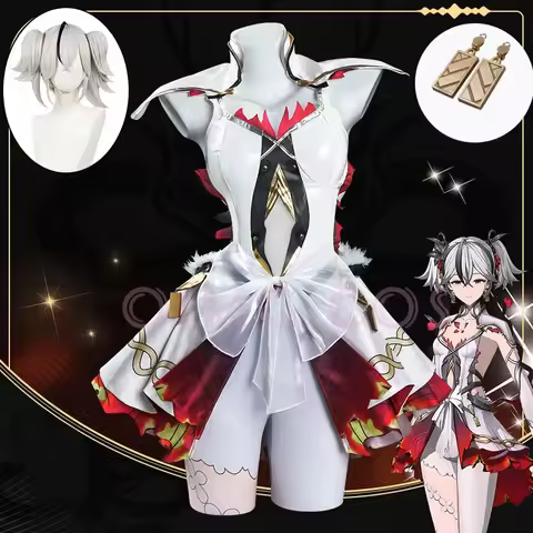 Chun Cosplay Costume Wuthering Waves Carnival Uniform Wig Anime Halloween Costumes Women Game Charac