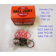 [555] (1pcs) Honda City SEL Jazz SAA TMO T9A T5A Lower Arm Ball Joint 51220-SEL-T01 51220-TK6-A01 51