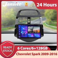 Jansite 2 Din Android Car DVD Radio Multimedia Video Player RDS Stereo 4G GPS Navigation Carpla Chevrolet Spark Beat Matiz Creative 2009-2016