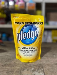 Pledge Liquid Lemon Pouch / Isi Ulang Pledge Pouch Lemon 410 ml
