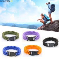 LUCKYSTORE Paracord Bracelet  Emergency Gear Camping Hiking Paracord