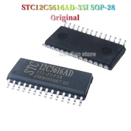 2pcs chính hãng STC12C5616AD-35I SOP-28 STC 12c5616ad 35i-sop28 1t 8051 Bộ vi xử lý MCU IC mới chính