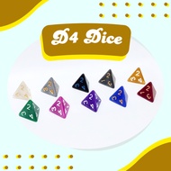 D4 Dice - Available in Different Colors