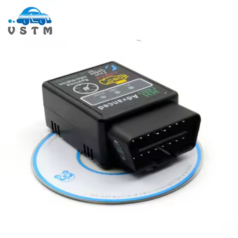 HHOBD Advanced ELM327 OBD2 HH OBD V2.1 Check Fault Code Erase Trouble Code Scanner for Car Diagnosti