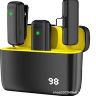 K6 Wireless Lavalier Wheat with Digital Display Short Recording