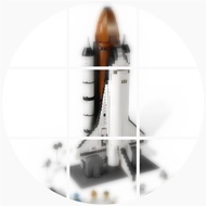 18017 1230Pcs Shuttle Expedition ( 180048  83014  16014 80032) Building Blocks Toys