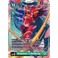 Digimon Card Code BT15-054 - Rosemon (X Antibody) - Digimon - Rare