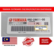 YAMAHA OUTBOARD 692-24411-00  DIAPHRAGM  2 STROKE 25B/30H/E25B/E30H 100% ORIGINAL-BOATERS MALL