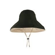 Sunshade Hat UV Cut Hat Bucket Hat Rod UV Protection Double Use Wire Folding (Black)