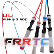 FRRTC UL Fishing Rod 1.68/1.80M Carbon Fiber Rod Ultralight Spinning Rod Baitcasting Rod