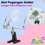 Soldering Iron Helping Hand and Magnifying Glass