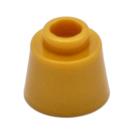 COOLPON|This Is LEGO Lego's Parts Pearl Gold Tapered 1 1/6x1 1/6x2/3 85975 6173139