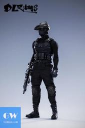 現貨 DLZ.TOYS 1/12 特種兵第1彈 骷髏士官長 6寸布衣可動人