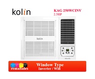 KOLIN KAG-250WCINV 2.5HP Full DC (Wifi) Inverter Window Type Aircon