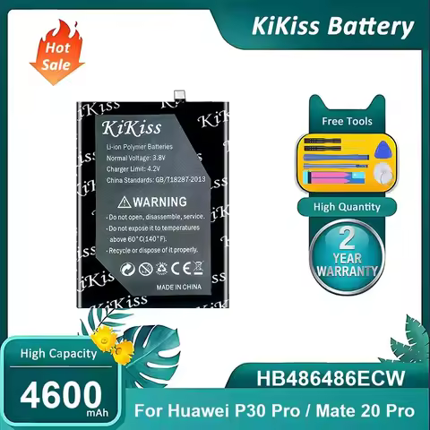 High-Performance Mobile Phone Battery For Huawei P30 Pro/Mate 20 Pro Mate 20 RS Mate 20 X 5G EVR-N29