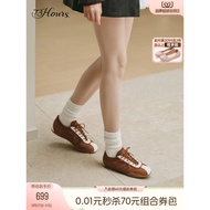 73hours Women's Shoes Sun Kiss Autumn New Style Ballet Style Thin-Soled German Training Shoes Women 