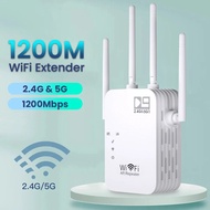 5Ghz Wireless Wifi Repeater 1200Mbps Router Wifi Booster 2.4G Wifi Long Range Extender 5G Wi Fi Signal Amplifier Repeater Wifi