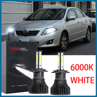 สำหรับ Toyota Altis E140 2006-2013 (โคมไฟ) หัวโคมไฟ 2008 LED ไฟหน้า 6000K ชุดหลอดไฟเปลี่ยนหลอดฮาโลเจ
