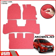 Karpet Mobil Honda Mobilio - 3 Baris / Karpet Mie Mobilio / Aksesoris